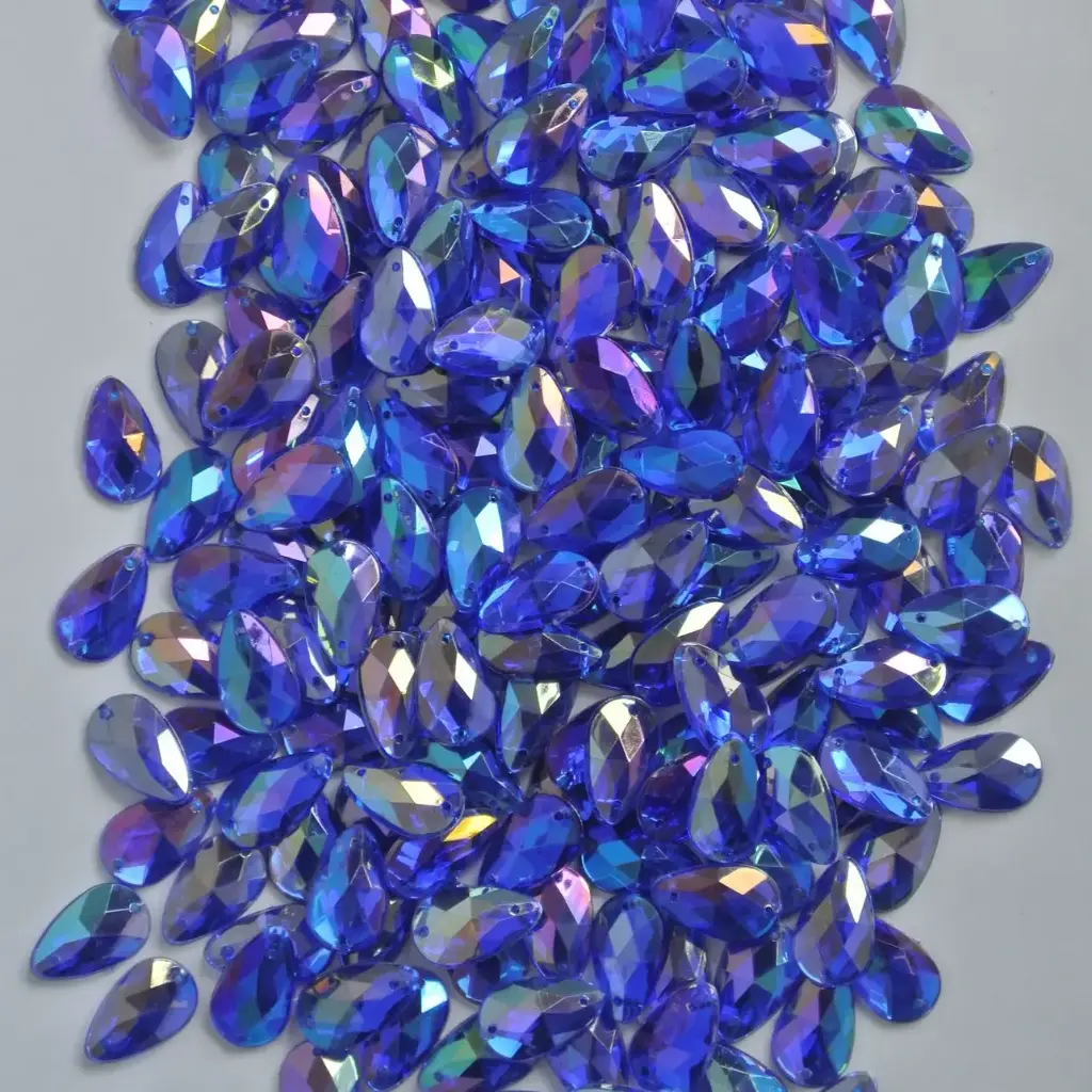 SEWON ACRILIC - LÁGRIMA - SAPPHIRE AB - 17x28 - (x50)