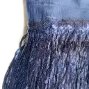 FLECOS - LENTEJULAS ROLLO - AZUL - 20cm - 10 Yardas