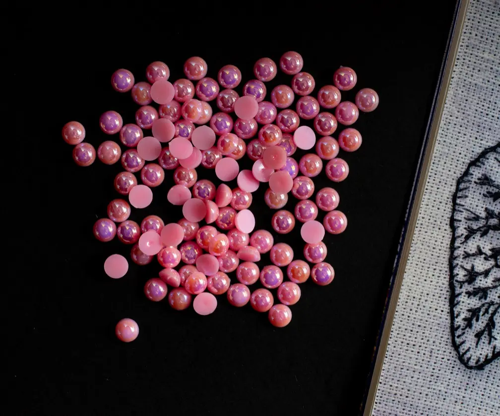 PERLAS - ROSADO - 6mm - (x5000)