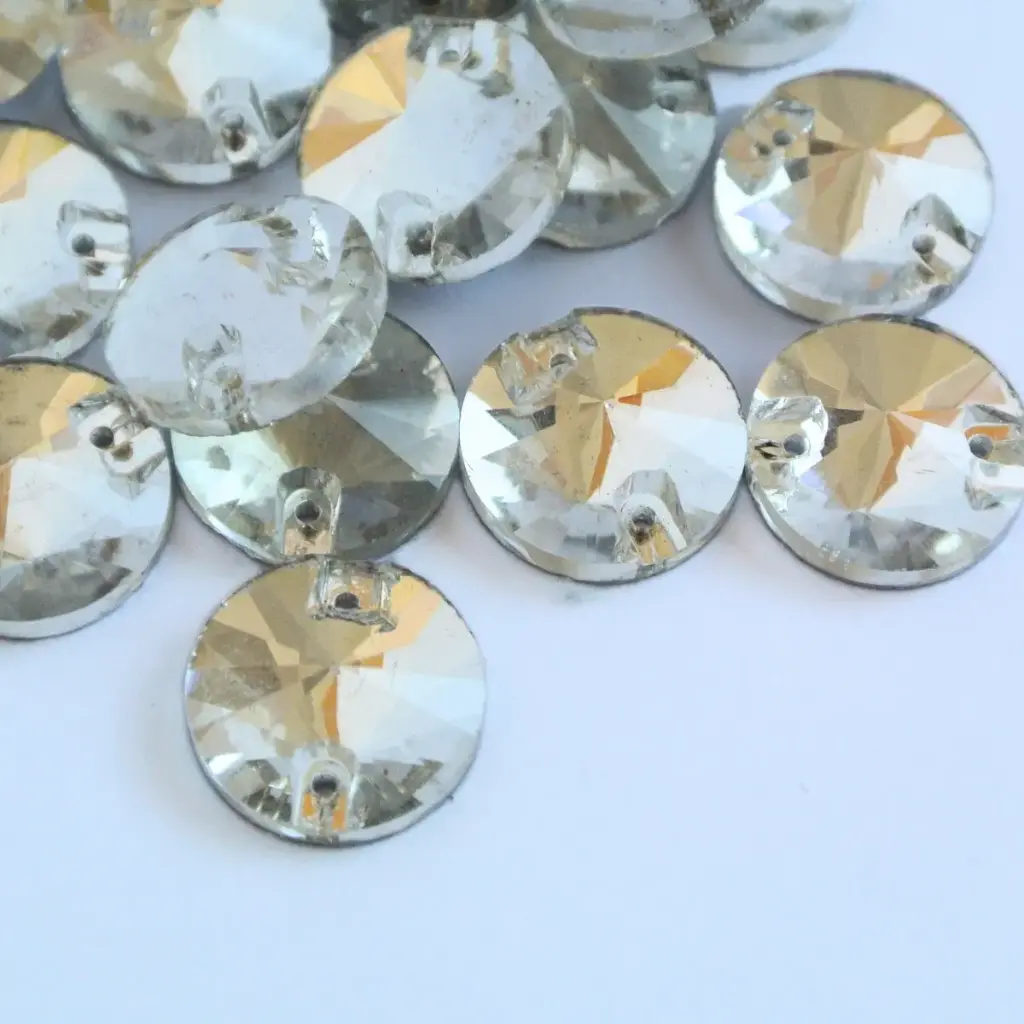 SEWON CRYSTAL - RIVIOLI - CRYSTAL - 14mm - (x1)