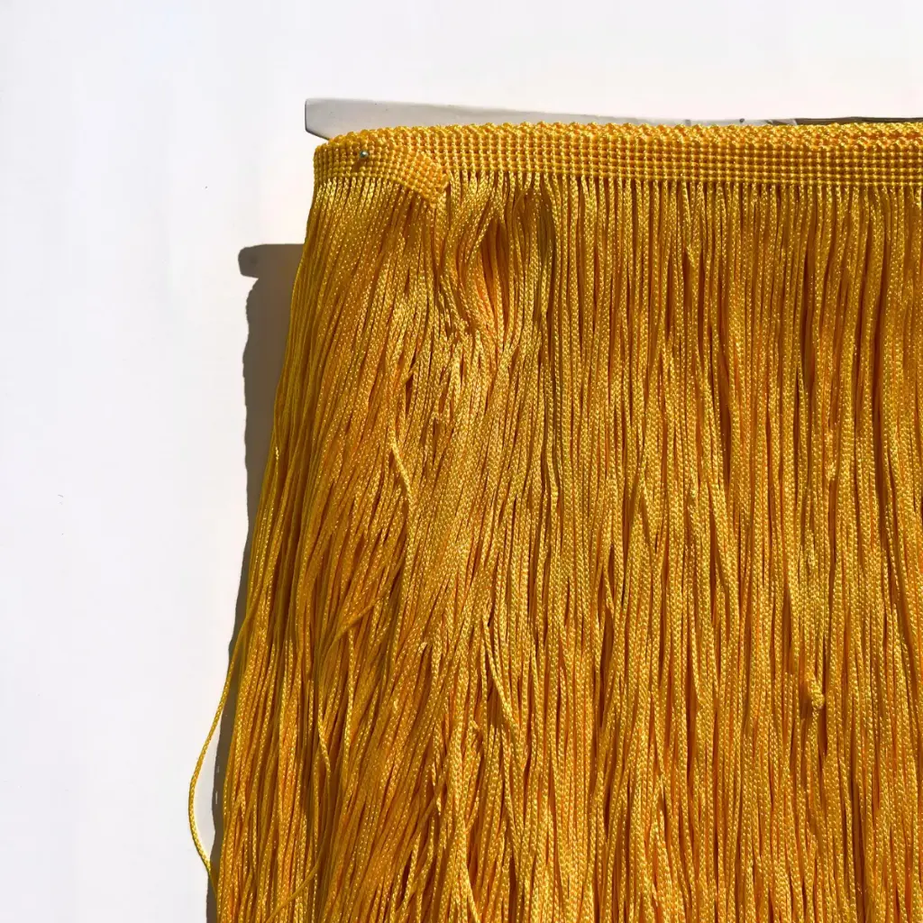 FLECOS - SEDA - AMARILLO - 30cm - por METRO