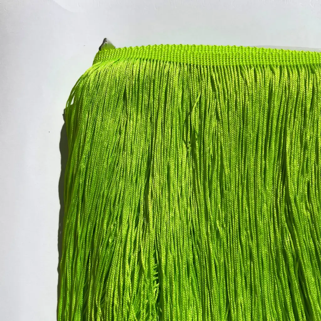 FLECOS - SEDA - AMARILLO NEON - 30cm - por METRO