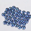 BRILLOS CON AGUJERO - PATIN - SAPPHIRE- 4mm (x1440)