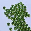 BRILLOS CON AGUJERO - PATIN - PERIDOT - 4mm (x1440)  