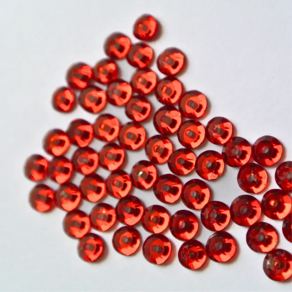 BRILLOS CON AGUJERO - PATIN - LIGHT SIAM - 4mm (x1440)  