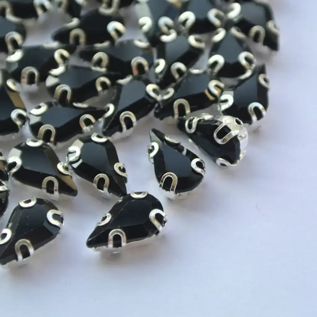 ENGARZADAS - LÁGRIMA - JET - 7x10 (100un)