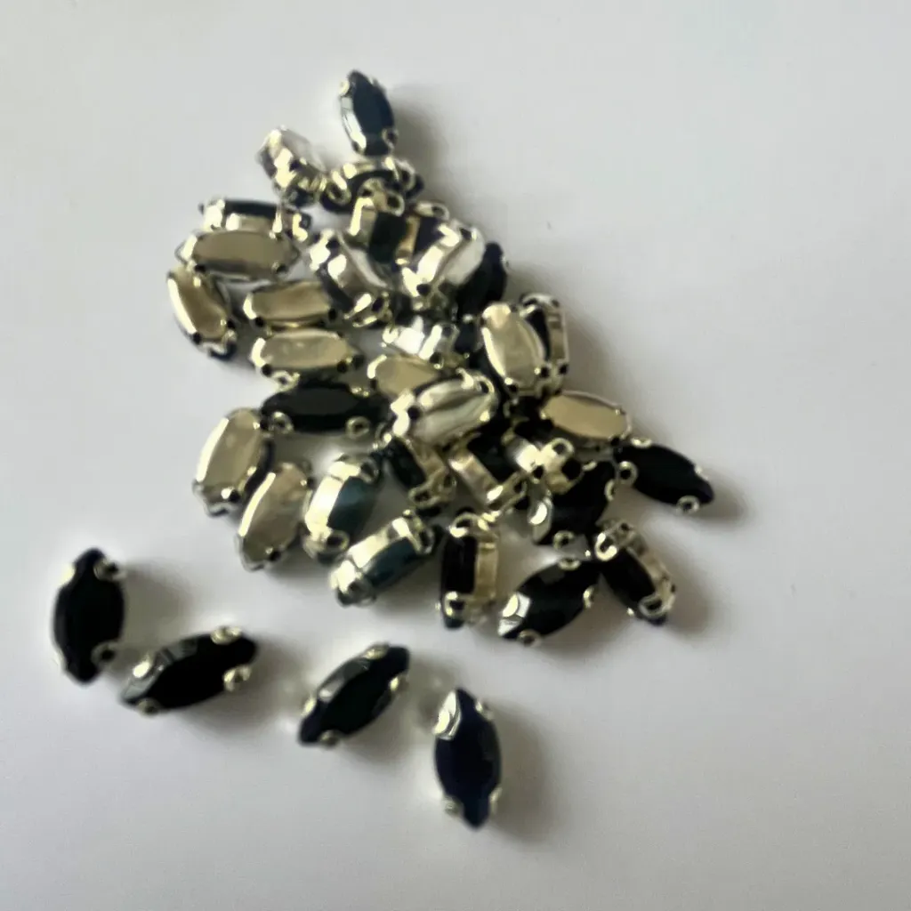 ENGARZADAS - NAVETTE - JET - 5x10 (100un)