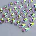 SEWON CRYSTAL - LÁGRIMA - CRYSTAL AB - 11x18 - (x30)