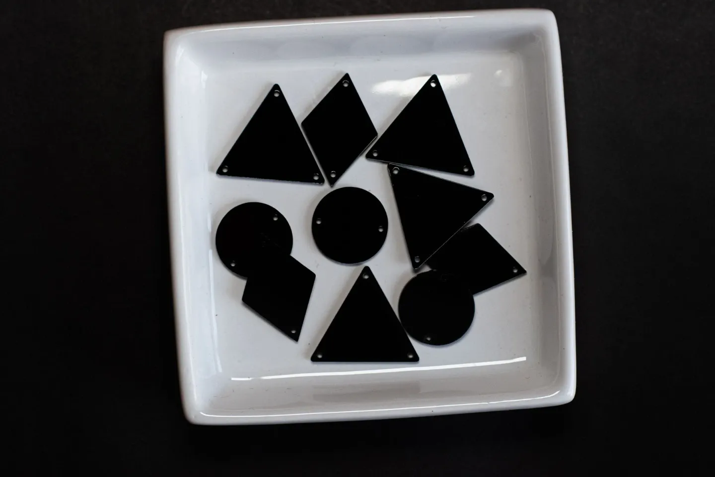 ESPEJOS  NEGRO  (x100)