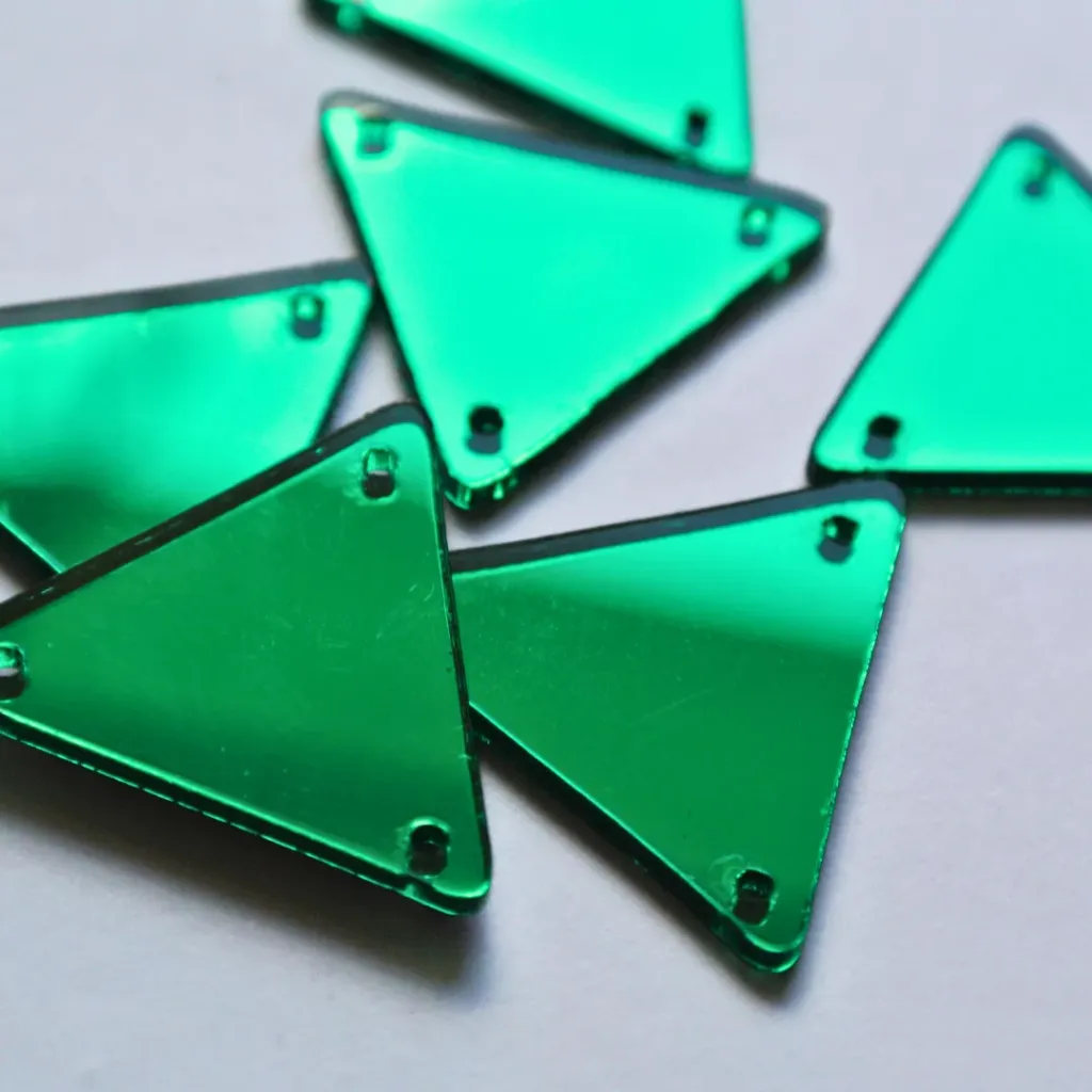 ESPEJOS  VERDE  (X100) (Círculo)