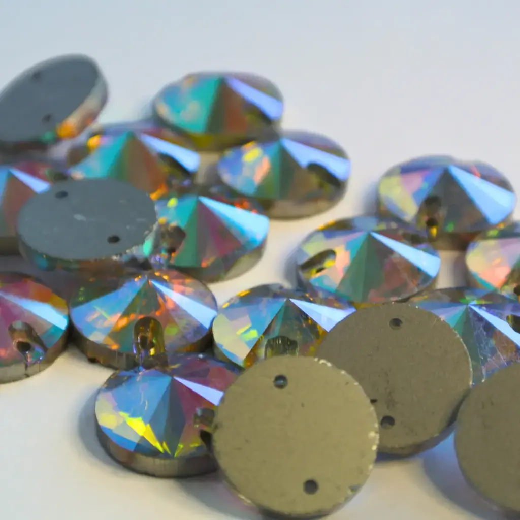 SEWON CRYSTAL - RIVIOLI - CRYSTAL AB - 10MM - (x72)