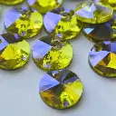 SEWON CRYSTAL - RIVIOLI - CITRINE AB - 14MM - (x36)